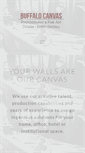 Mobile Screenshot of buffalocanvas.com